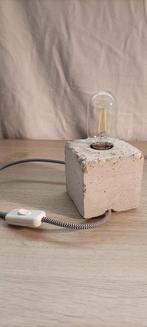 Betonnen Tafellamp - Industrieel Design, Ophalen, Nieuw, Minder dan 50 cm, Industrieel