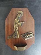 Bronze wijwaterbak, orgineel, Ophalen of Verzenden