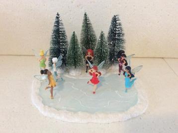 Disney fairies - Tinkerbell - beeldje - kerstdorp beschikbaar voor biedingen