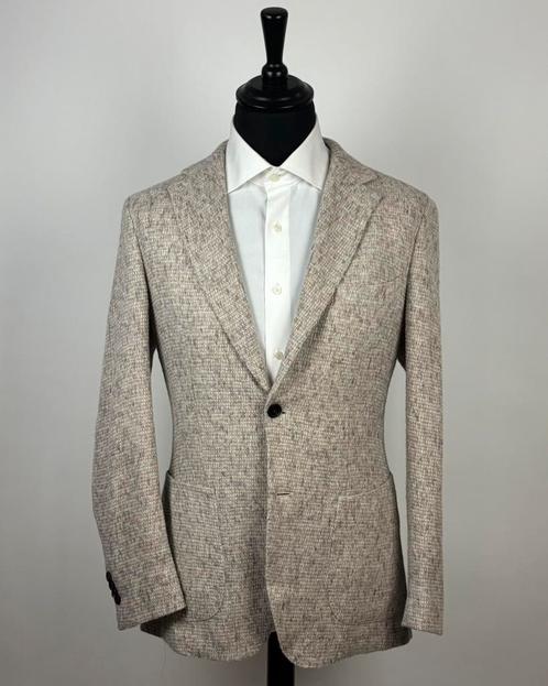 Suitsupply alpaca blazer, Kleding | Heren, Kostuums en Colberts, Zo goed als nieuw, Maat 52/54 (L), Beige, Ophalen of Verzenden