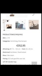 Frezoli vloerlamp met linnen kap, Huis en Inrichting, Lampen | Vloerlampen, Ophalen, Zo goed als nieuw
