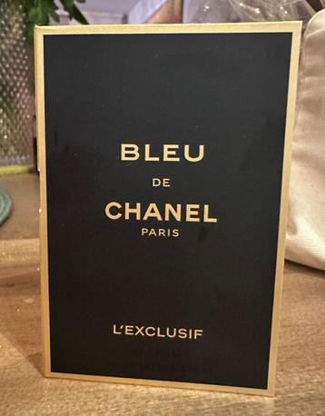 Proefje Bleu de Chanel L'exclusif beschikbaar voor biedingen