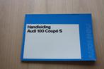 Audi 100 Coupe S Instructieboekje 2/1973 Nederlands, Verzenden