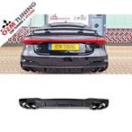 AUDI A7 S7 Diffuser | hoogglans zwart | 2018 | voor s line |