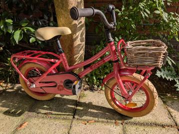 Loekie pick up roze meisjesfiets kinderfiets 12,5 inch beschikbaar voor biedingen