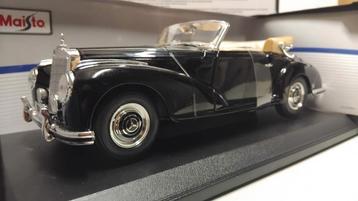 Mercedes Benz 300 S convertible zwart Maisto metal 1:18 KRD beschikbaar voor biedingen