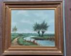 Schilderij landschap gesigneerd door L. vd Pol, Ophalen
