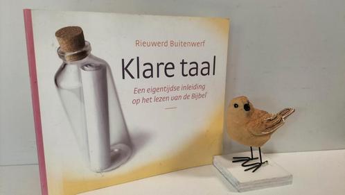 Buitenwerf, Rieuwerd; Klare taal, Boeken, Godsdienst en Theologie, Gelezen, Christendom | Protestants, Ophalen of Verzenden