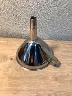 Vintage roestvrijstalen trechter sto Italië, Ophalen of Verzenden, Gebruikt