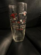 Feijenoord - Benfica 0-0 Bierglas Europacup Rotterdam, Verzamelen, Ophalen of Verzenden, Gebruikt, Bierglas