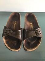 Birkenstock Madrid 42 bruine slippers | Gratis verzenden, Slippers, Bruin, Verzenden, Zo goed als nieuw