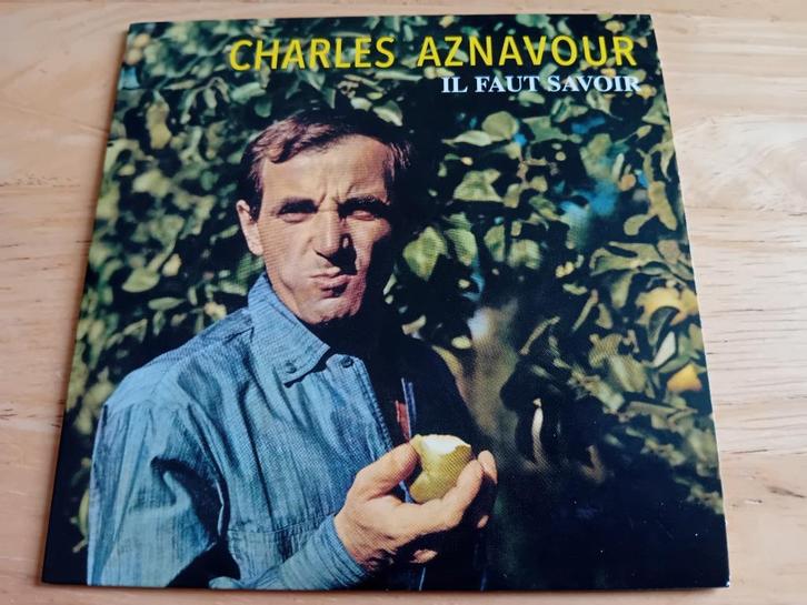 CD Charles Aznavour - Il Faut Savoir, Cd's en Dvd's, Cd's | Franstalig, Verzenden