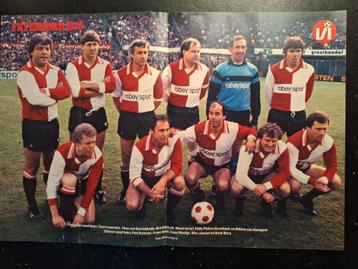 Oude poster Feyenoord (1970) beschikbaar voor biedingen