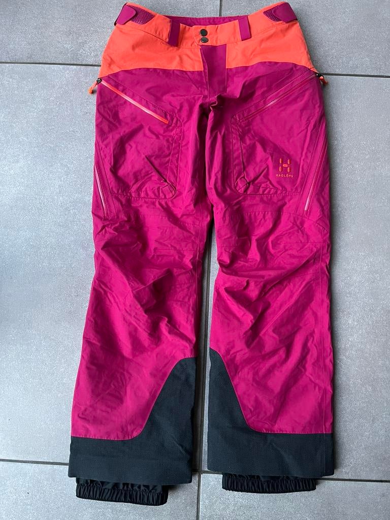Haglöfs Gore-Tex pants Women XS 28k Hardshell, Verzenden, Zo goed als nieuw, Maat 34 (XS) of kleiner, Broek