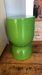 Bijzettafel appeltjes groen!, Huis en Inrichting, Ophalen, 55 tot 75 cm, Zo goed als nieuw, 60 cm of meer