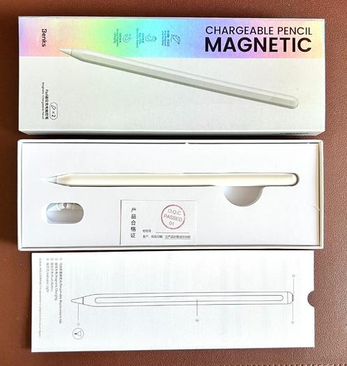 Magnetic Wireless Charging Benks Pen ApplePencil Alternatief, Computers en Software, Apple iPads, Zo goed als nieuw, Apple iPad