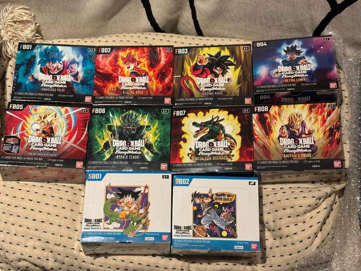 Dragon Ball Fusion World sealed collection, Huis en Inrichting, Woonaccessoires | Cd- en Dvd-rekken, Zo goed als nieuw, Cd's, Hout