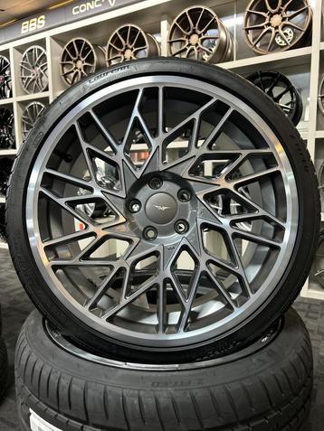 ACTIE | 19 INCH VEEMANN V-FS29 VELGENSET 5X112 GOLF LEON A3 beschikbaar voor biedingen