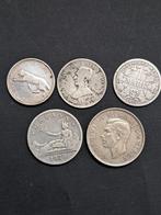 5 oude zilveren munten, Postzegels en Munten, Ophalen of Verzenden, Munten, Buitenland