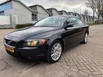 Volvo C70 2.4 170pk Cabrio 2007 Zwart in nette staat, Voorwielaandrijving, C70, Cabriolet, 4 stoelen