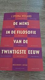 De mens in de filosofie van de twintigste eeuw, Ophalen of Verzenden, Zo goed als nieuw, J. Sperna Weiland