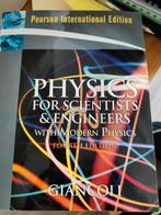 Physics for Scientists & Engineers - Giancoli, Boeken, Studieboeken en Cursussen, Beta, HBO, Ophalen of Verzenden, Zo goed als nieuw
