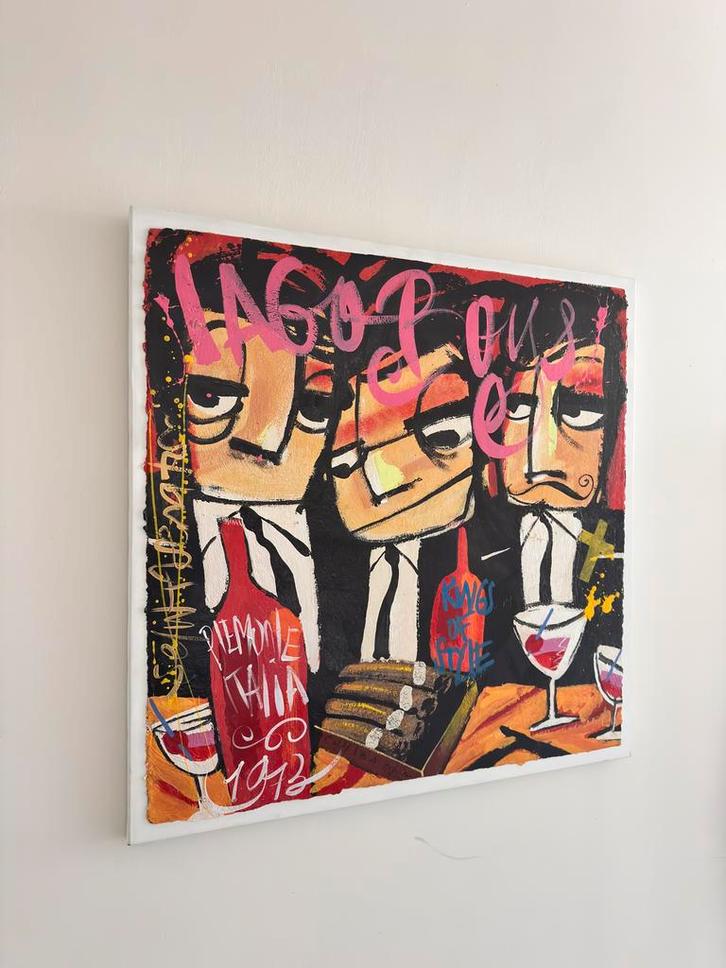 Selwyn Senatori - Kings of Style - Uniek Kunstwerk, Antiek en Kunst, Kunst | Schilderijen | Klassiek, Ophalen