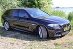 BMW 5-Serie 528I Touring 190KW Aut8 2011 Zwart M-pack, Auto's, 101 €/maand, Zwart, Stationwagon, Particulier