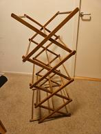 Brocante antiek houten wasrek droogrek. Uniek, Ophalen