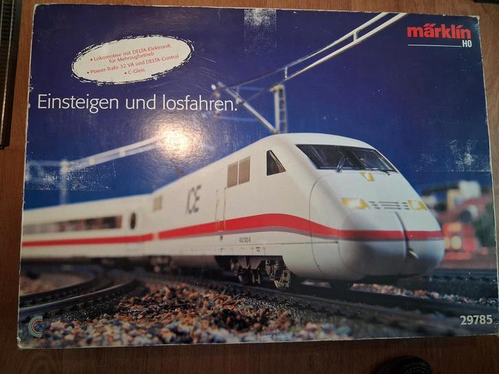 Märklin Treinset ICE 29785 - Delta Digitaal, Hobby en Vrije tijd, Modeltreinen | H0, Zo goed als nieuw, Treinset, Wisselstroom