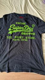Superdry T-shirt - Maat M - ZGAN, Maat 48/50 (M), Zwart, Ophalen of Verzenden, Zo goed als nieuw