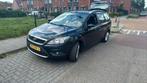 Ford Focus 1.8 92KW Wagon 2008 Zwart, Auto's, 65 €/maand, Zwart, 4 cilinders, Zwart