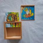 houten blokkenpuzzel, Ophalen of Verzenden, Gebruikt