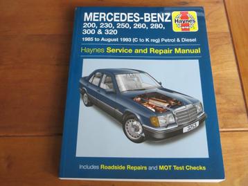Haynes workshop manual Mercedes 200serie W124 benzine diesel beschikbaar voor biedingen