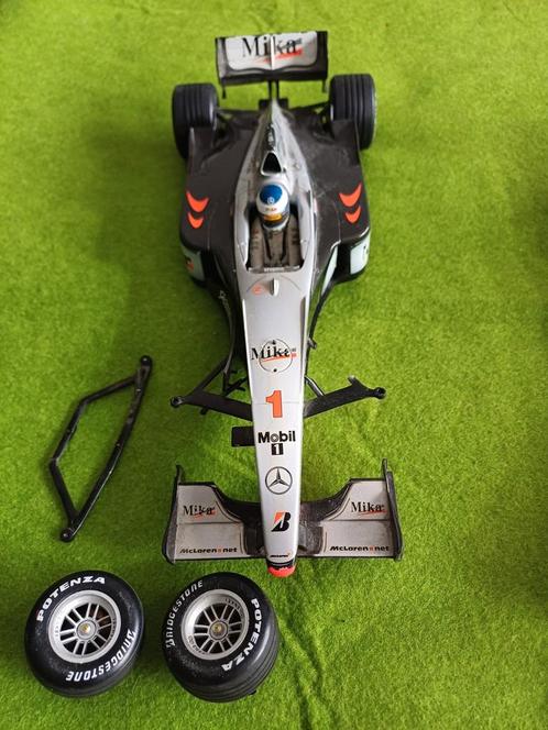 Mika Hakkinen McLaren F1 Model, Hobby en Vrije tijd, Modelauto's | 1:18, Gebruikt, Auto, Overige merken, Ophalen of Verzenden