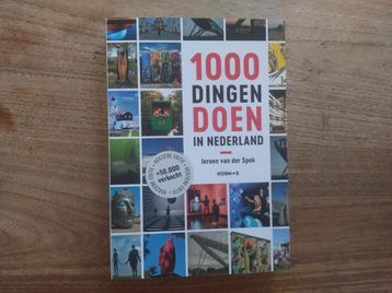 Jeroen van der Spek - 1000 dingen doen in Nederland beschikbaar voor biedingen