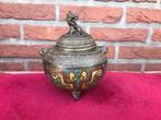 oude Japanse bronzen cloisonné wierookbrander, Antiek en Kunst, Ophalen of Verzenden