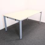Vepa, zit-zit bureau, 180 x 90, Wild peren blad, BR38, Ophalen of Verzenden, In hoogte verstelbaar, Gebruikt, Bureau