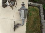 Mega grote ijzeren lantaarn, Tuin en Terras, Ophalen, Gebruikt, Wandlamp, Netvoeding