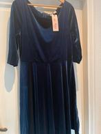 Prachtige Top Vintage, feestjurk in koningsblauw, Galajurk, Top Vintage, Blauw, Maat 46/48 (XL) of groter