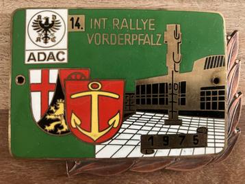 ADAC Rallye Vorderpfalz 1975 Embleem beschikbaar voor biedingen