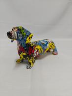 Teckel hondje. Dip art., Verzamelen, Beelden en Beeldjes, Ophalen, Nieuw, Dier