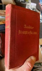 Belqique et Hollande y compris le Luxembourg Baedeker 1910, Boeken, Reisgidsen, Overige merken, Gelezen, Karl Baedeker, Ophalen of Verzenden