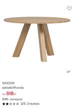 Eikenhouten Eettafel Woood - Zo Goed Als Nieuw!, Huis en Inrichting, Tafels | Eettafels, Ophalen, 100 tot 150 cm, 200 cm of meer