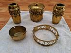 5 antieke koperen artikelen, Antiek en Kunst, Antiek | Koper en Brons, Ophalen of Verzenden, Koper