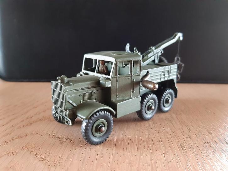 Dinky Toys Army 661 Scammell Recovery Tractor, Hobby en Vrije tijd, Modelauto's | 1:43, Gebruikt, Auto, Dinky Toys, Ophalen of Verzenden