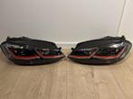 Golf 7 gti facelift led koplampen set compleet dubbel led, Ophalen of Verzenden, Gebruikt, Volkswagen