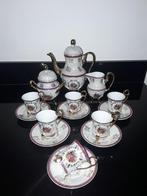 Oud barok 6pers theeservies op barok pootjes, Antiek en Kunst, Verzenden