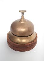 Antiek messing receptiebel, baliebel, Antiek en Kunst, Antiek | Koper en Brons, Ophalen of Verzenden