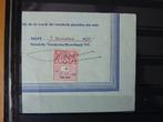 Belastingzegel Nederland 1956, Ophalen of Verzenden, Gestempeld